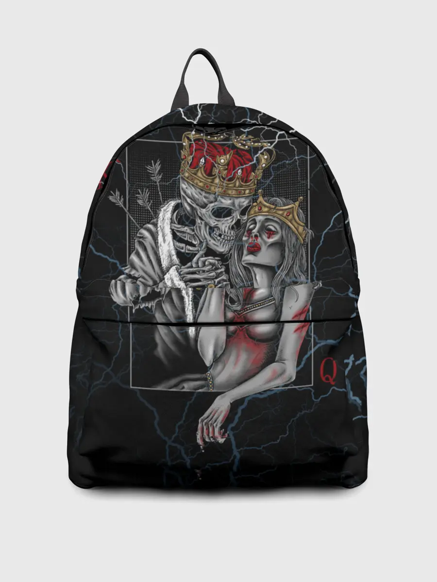 Рюкзак джинсовый / The Skull King and Queen