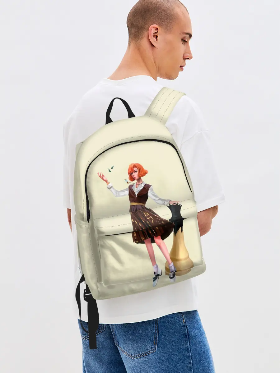 Рюкзак джинсовый / Ход Королевы