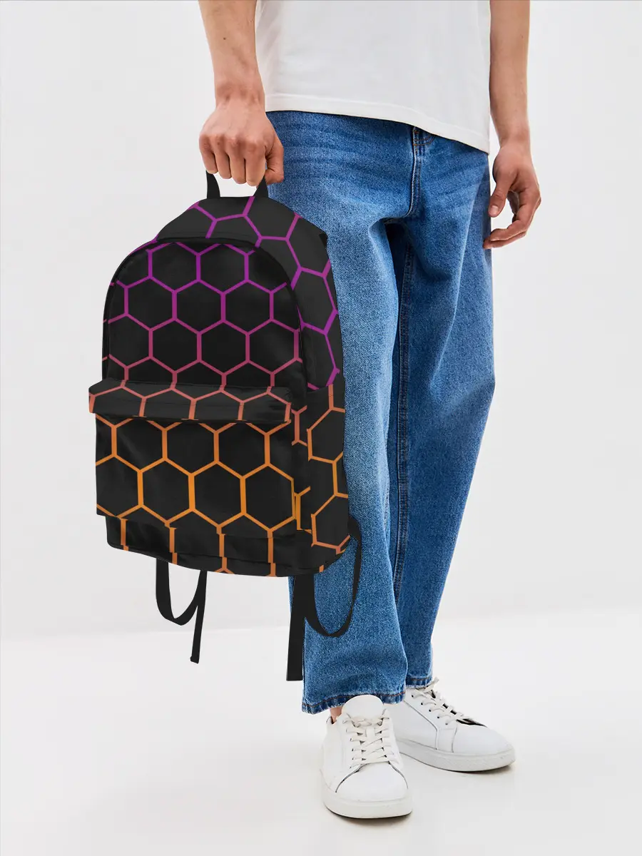 Рюкзак джинсовый / CS:GO Электрический улей