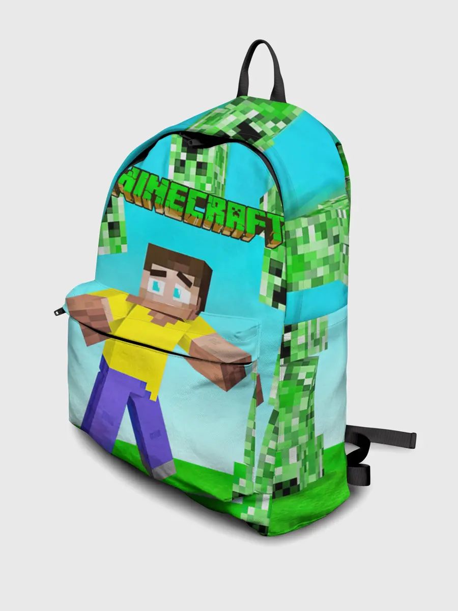 Рюкзак джинсовый / Minecraft
