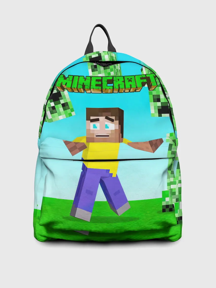 Рюкзак джинсовый / Minecraft