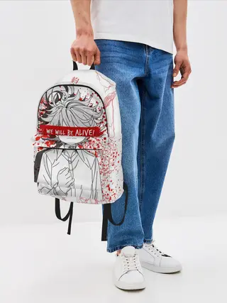 Рюкзак джинсовый / Обещанный Неверленд