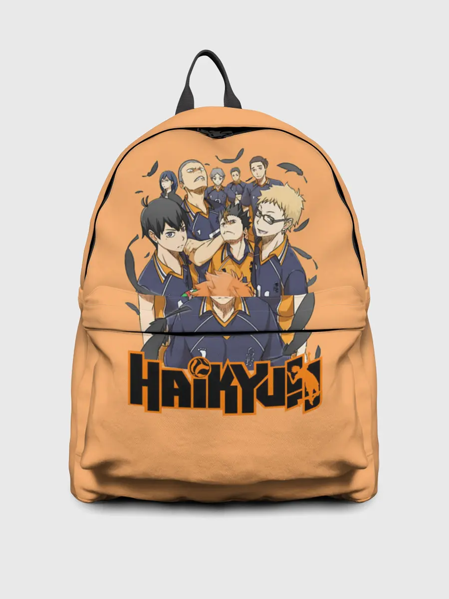 Рюкзак джинсовый / Аниме Волейбол