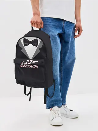 Рюкзак джинсовый / агент 007