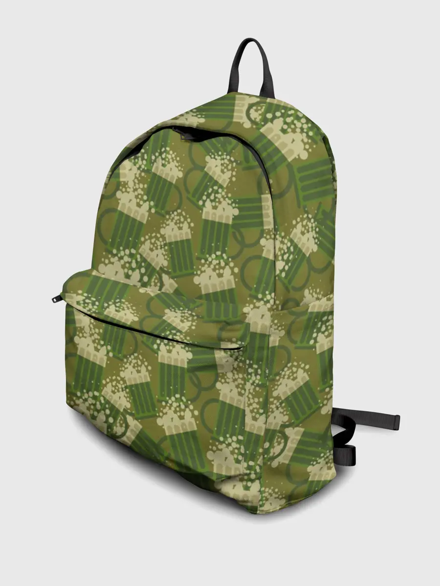 Рюкзак джинсовый / кружка пива милитари