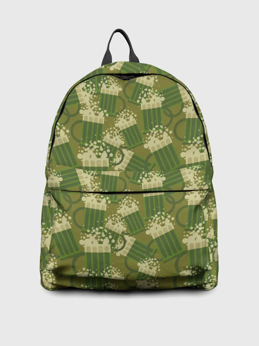 Рюкзак джинсовый / кружка пива милитари