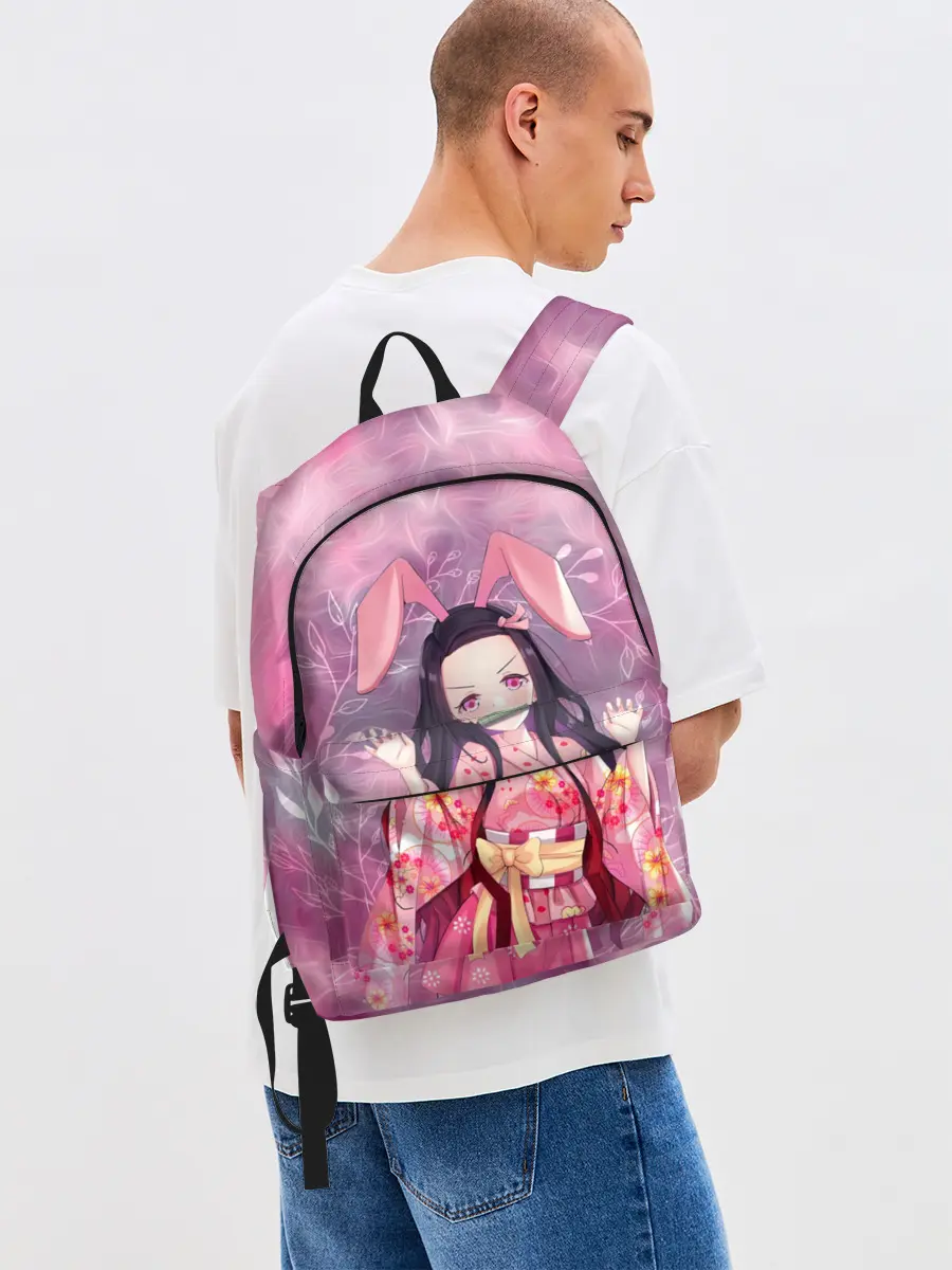 Рюкзак джинсовый / Незуко Камадо