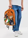 Рюкзак джинсовый / Волебольная команда из аниме HAIKYUU!!