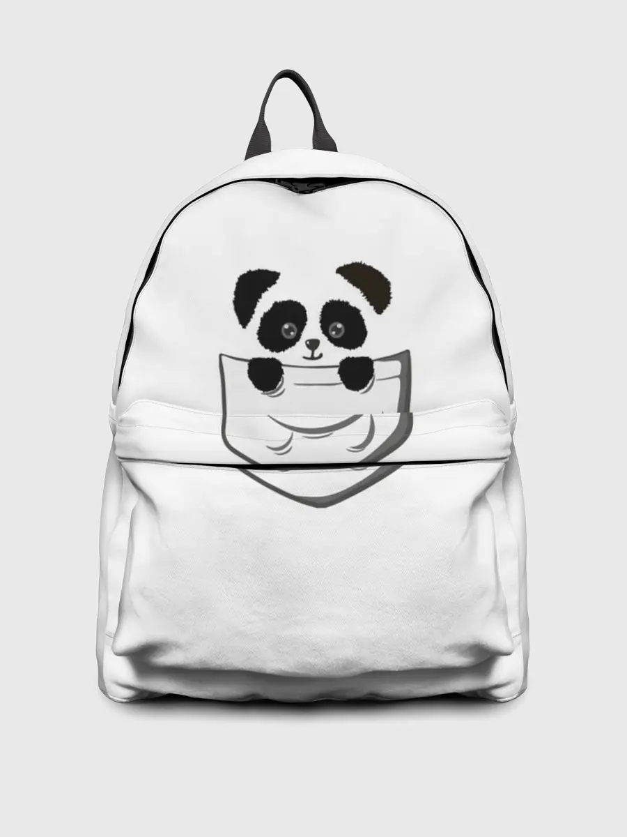 Рюкзак джинсовый / Панда В Кармане