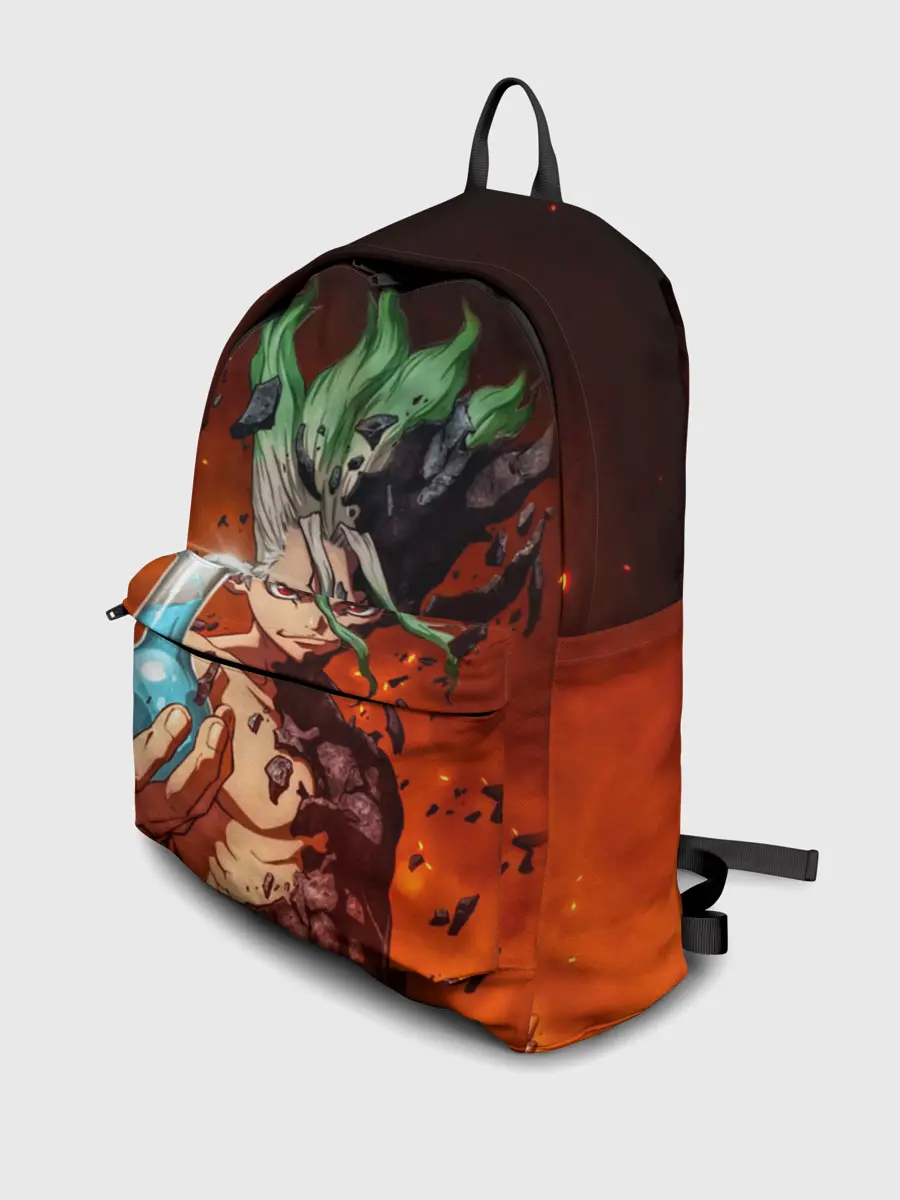 Рюкзак джинсовый / Доктор Стоун