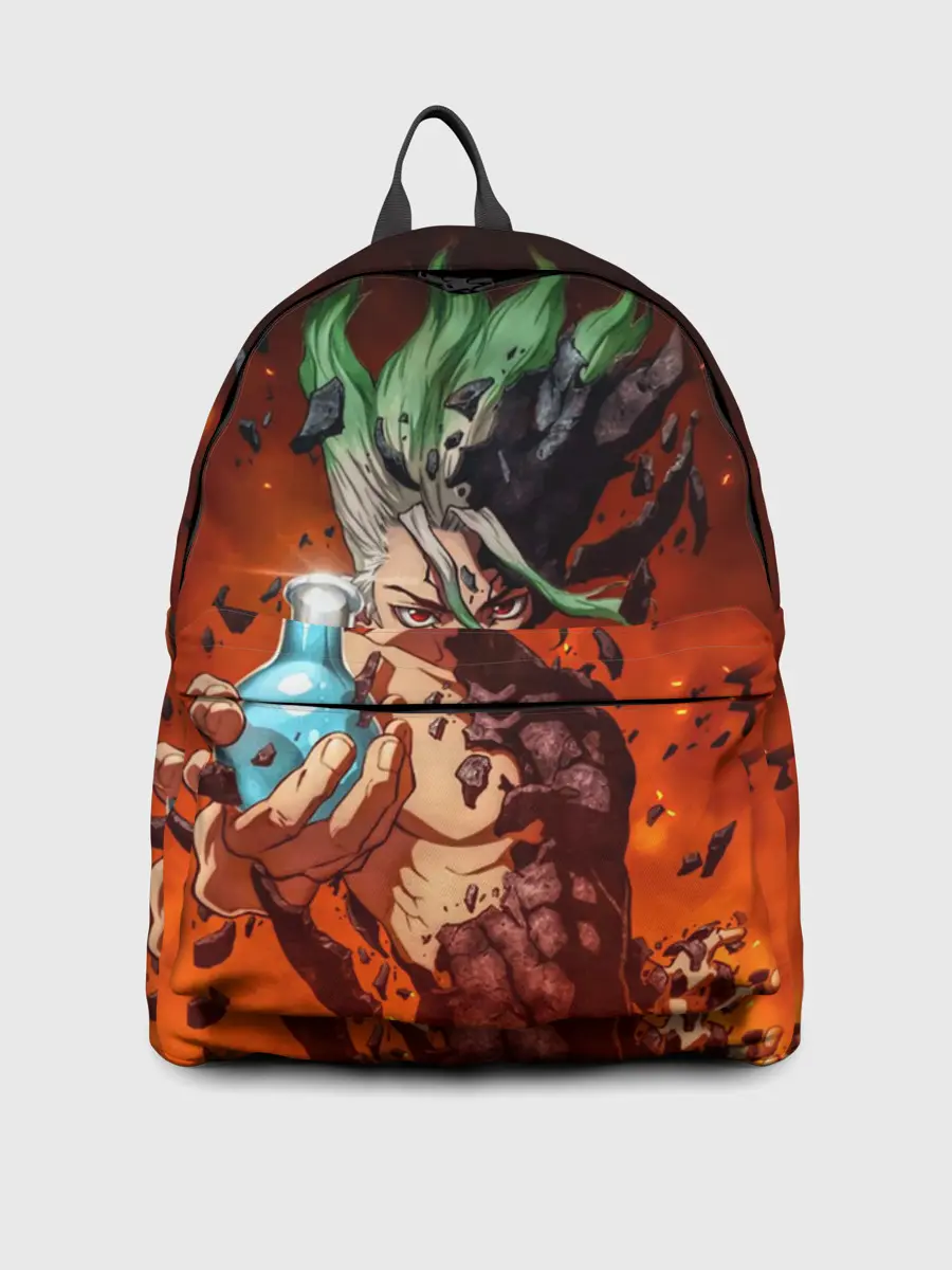 Рюкзак джинсовый / Доктор Стоун