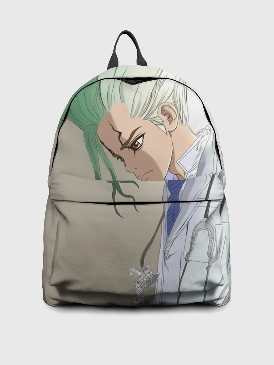 Рюкзак джинсовый / Доктор Стоун