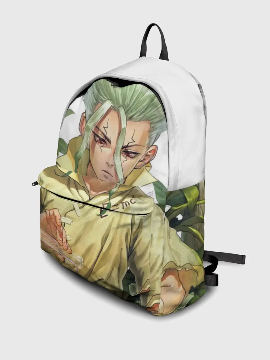 Рюкзак джинсовый / Доктор Стоун