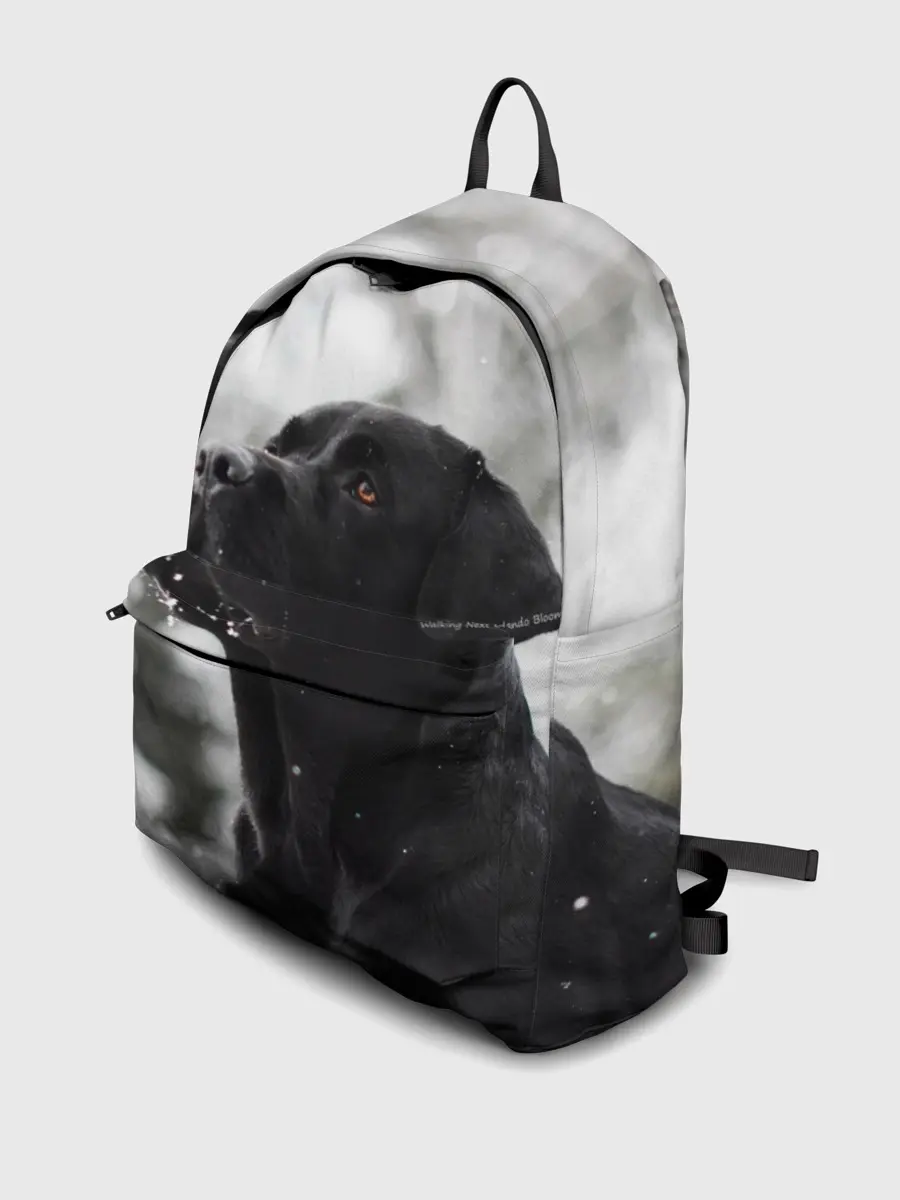 Рюкзак джинсовый / Лабрадор Марк