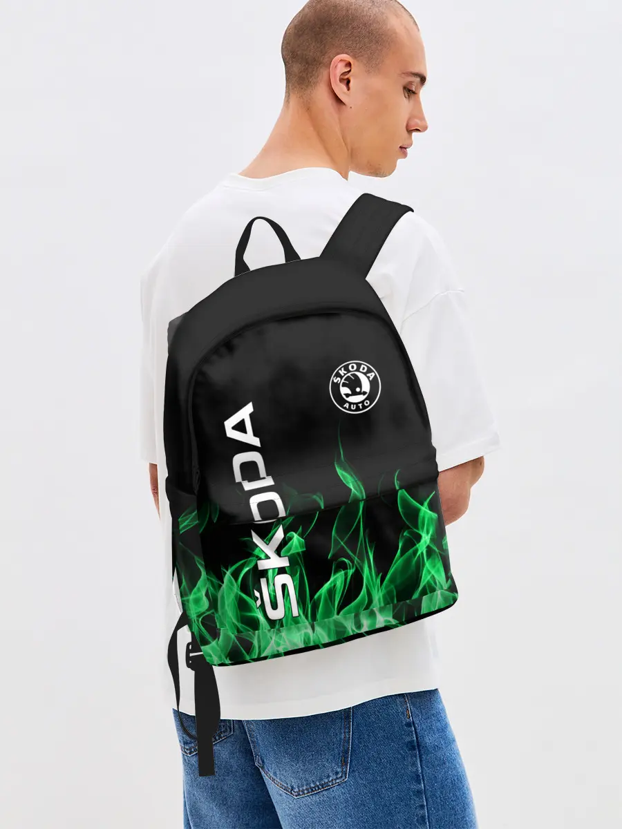 Рюкзак джинсовый / SKODA