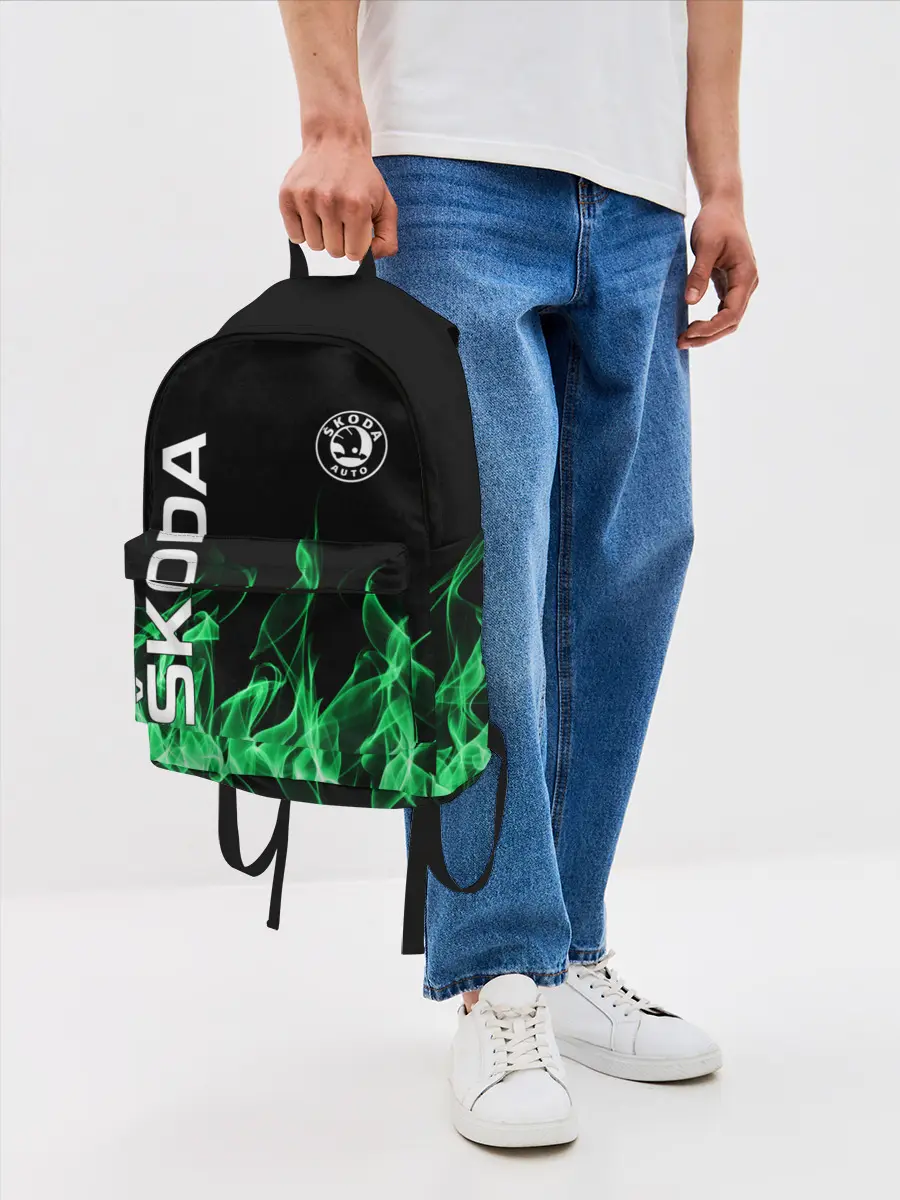Рюкзак джинсовый / SKODA