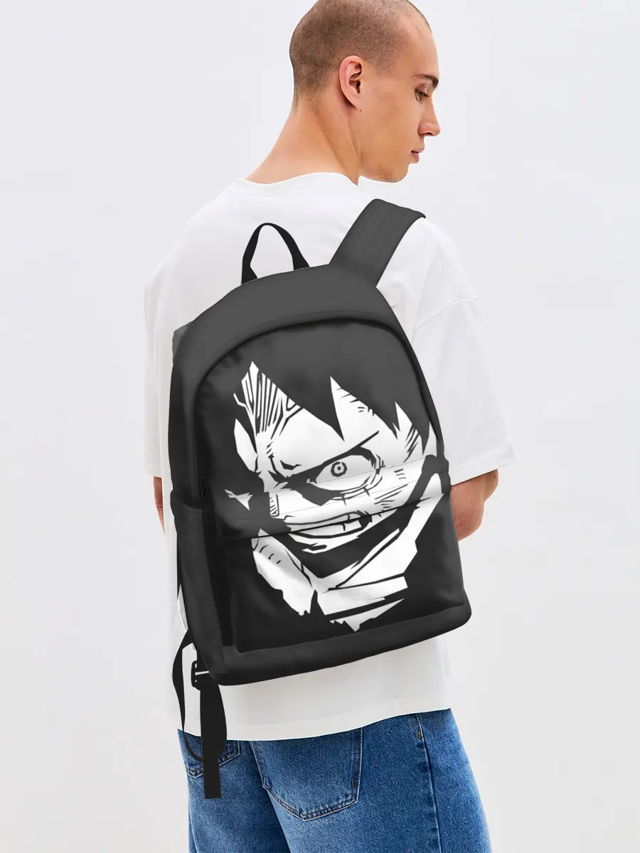 Рюкзак джинсовый / Злой One piece
