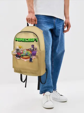 Рюкзак джинсовый / Minecraft