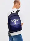 Рюкзак джинсовый / Космические технологии TESLA