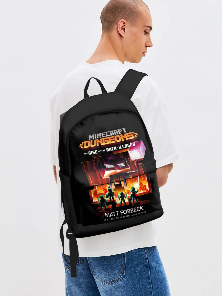 Рюкзак джинсовый / Minecraft DUNGEONS