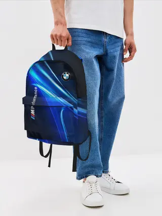 Рюкзак джинсовый / BMW