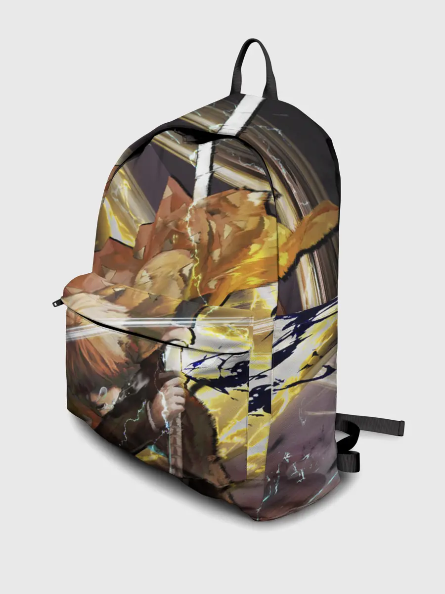 Рюкзак джинсовый / Зиницу Агацума Клинок демонов