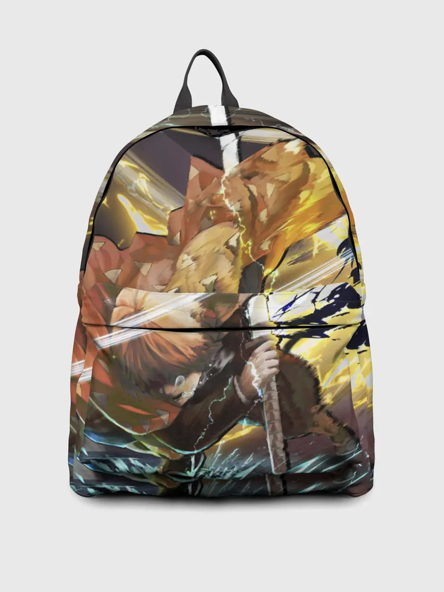 Рюкзак джинсовый / Зиницу Агацума Клинок демонов