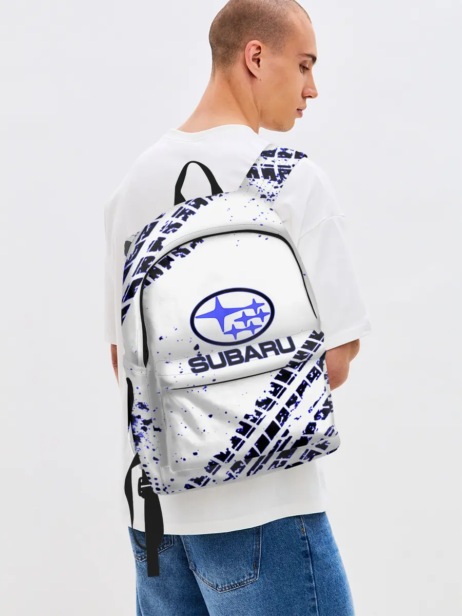 Рюкзак джинсовый / SUBARU.