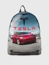 Рюкзак джинсовый / Tesla Model 3