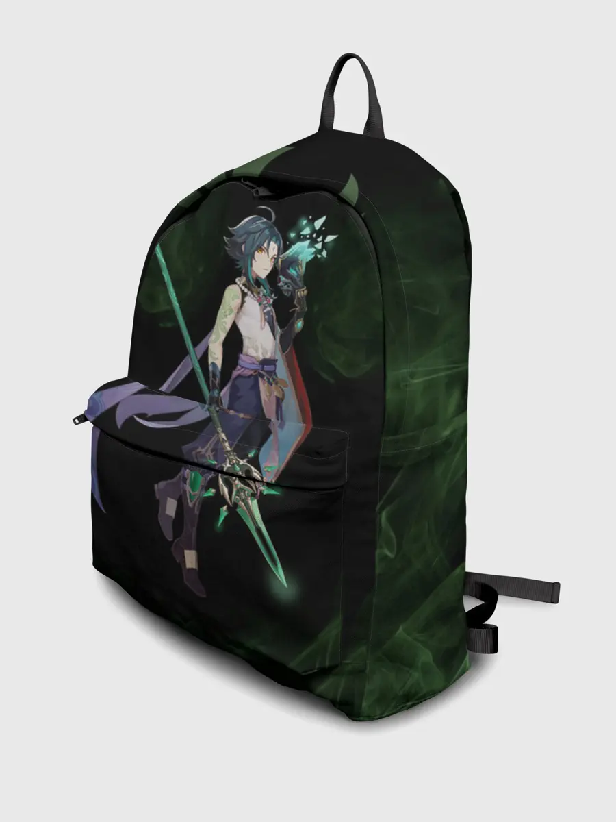 Рюкзак джинсовый / Genshin Impact - Xiao