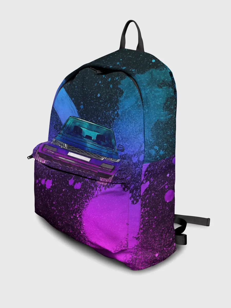 Рюкзак джинсовый / LAND ROVER NEON