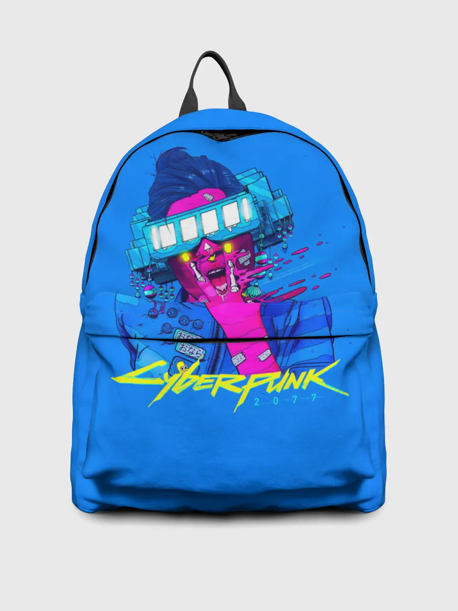 Рюкзак джинсовый / Cyberpunk 2077