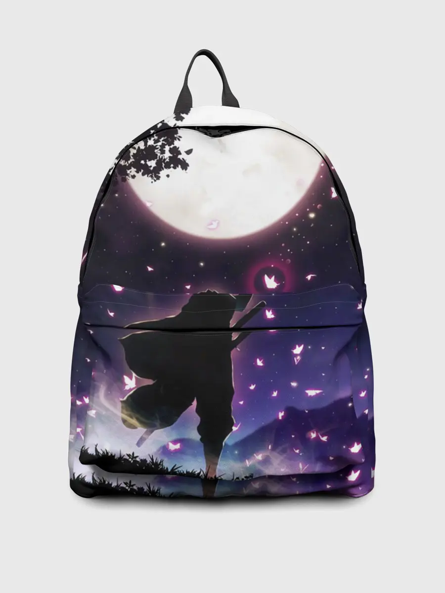 Рюкзак джинсовый / Шинобу Кочо Клинок демонов