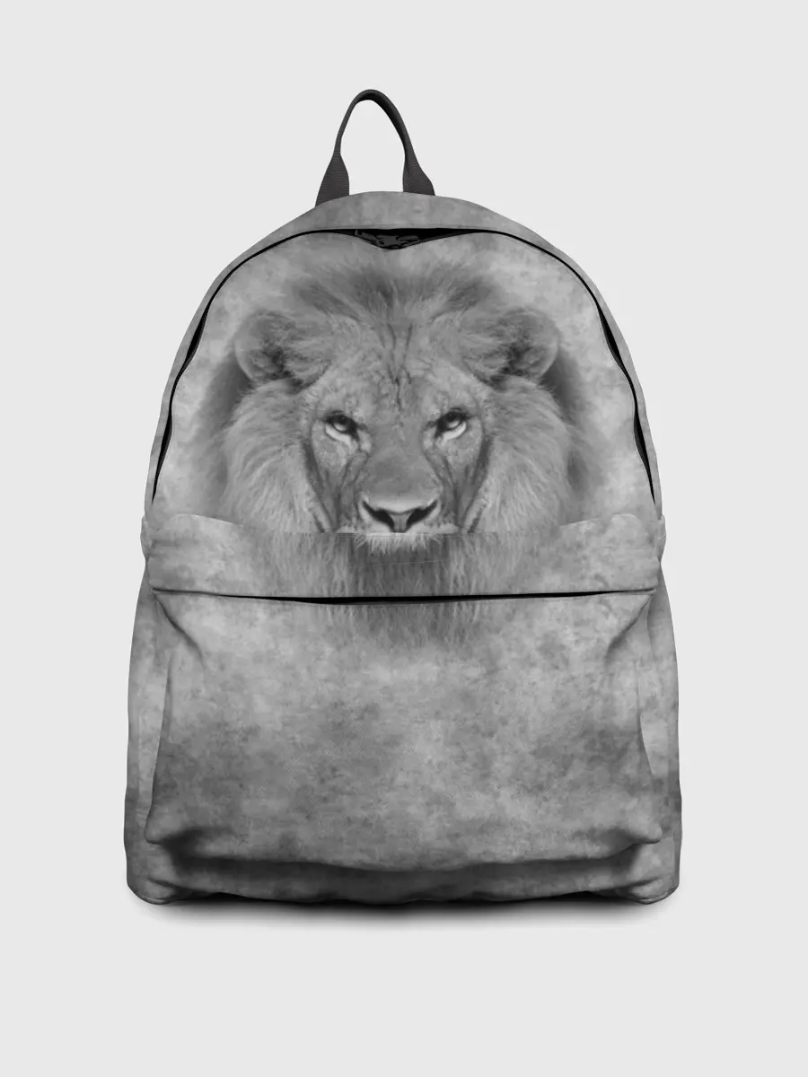 Рюкзак джинсовый / Лев