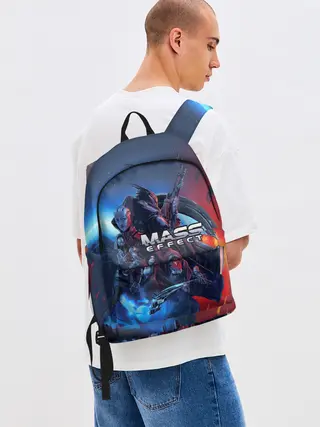 Рюкзак джинсовый / Mass EFFECT Legendary ed