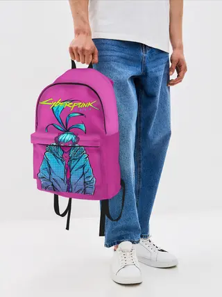 Рюкзак джинсовый / Cyberpunk 2077