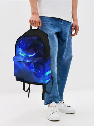 Рюкзак джинсовый / Валорант