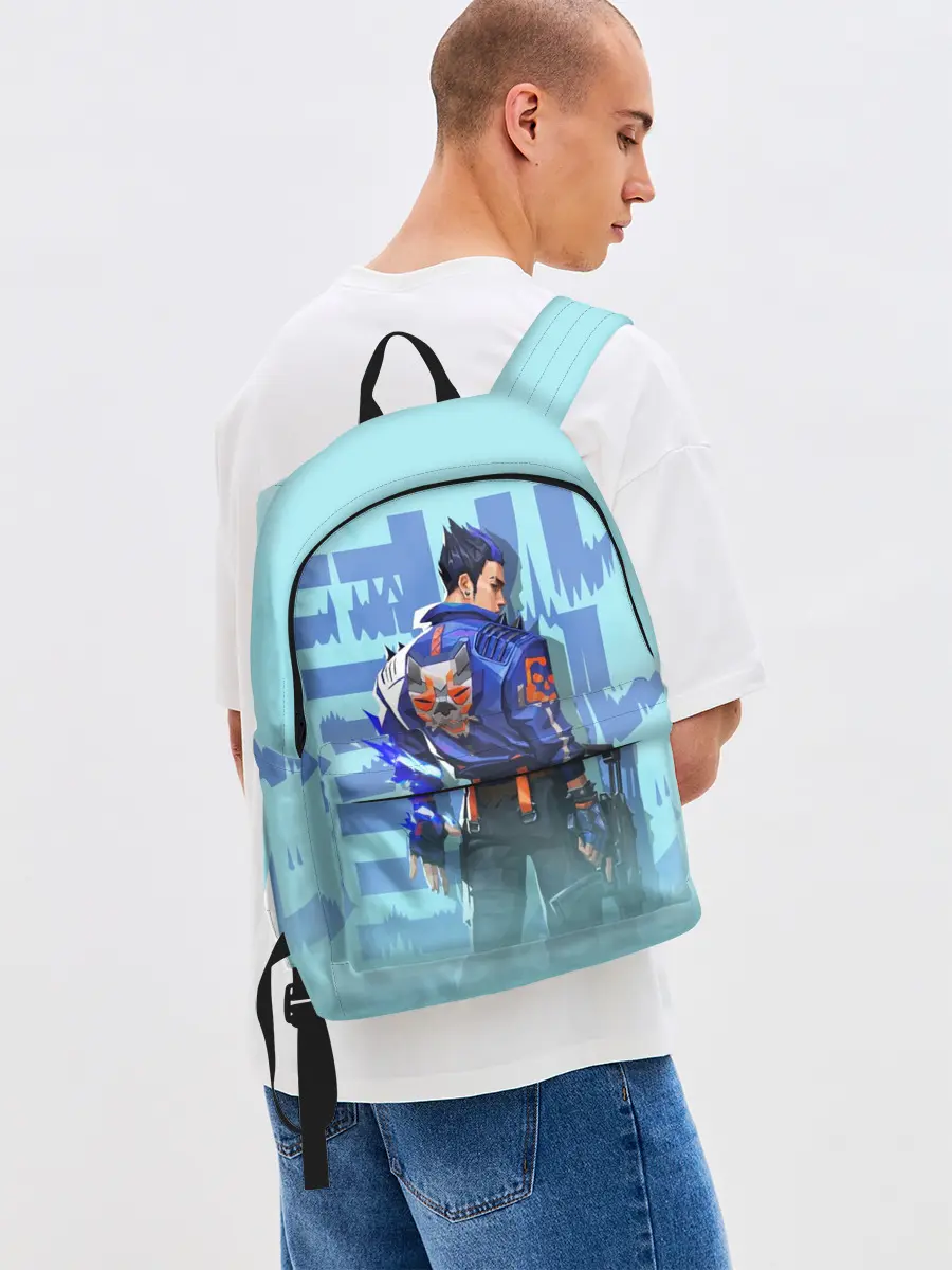 Рюкзак джинсовый / ВАЛОРАНТ