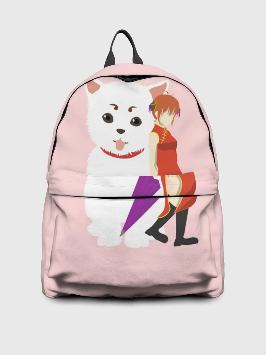 Рюкзак джинсовый / Кот Гинтама