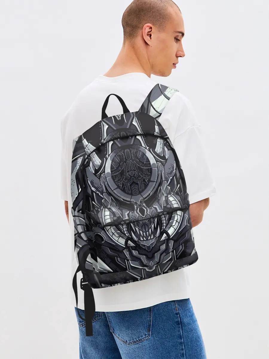 Рюкзак джинсовый / Механический робот