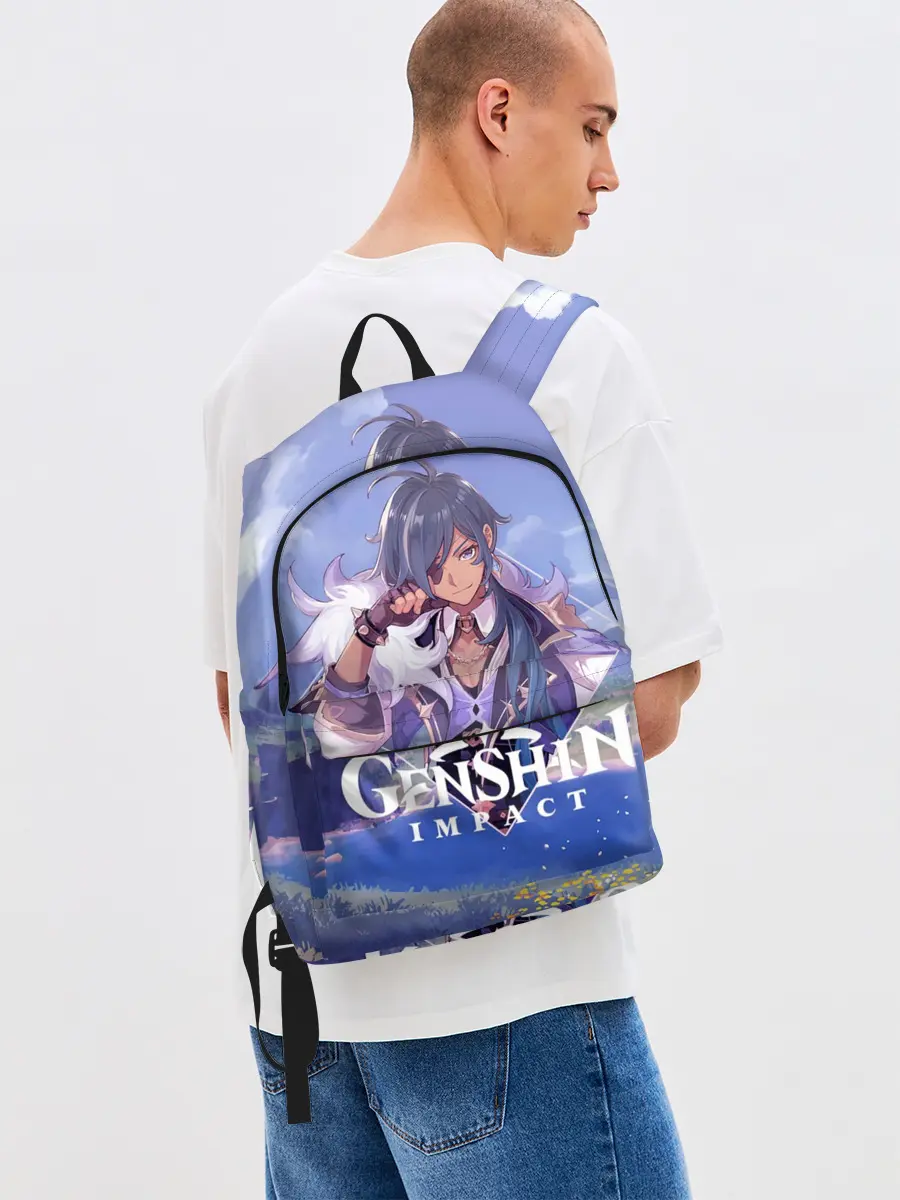 Рюкзак джинсовый / Genshin impact | Kaeya
