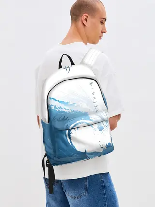 Рюкзак джинсовый / WAVE | ВОЛНЫ