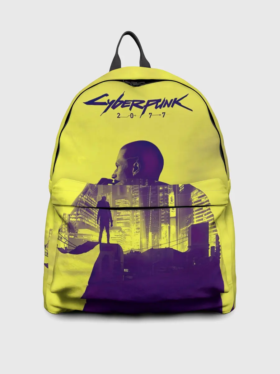Рюкзак джинсовый / Cyberpunk 2077