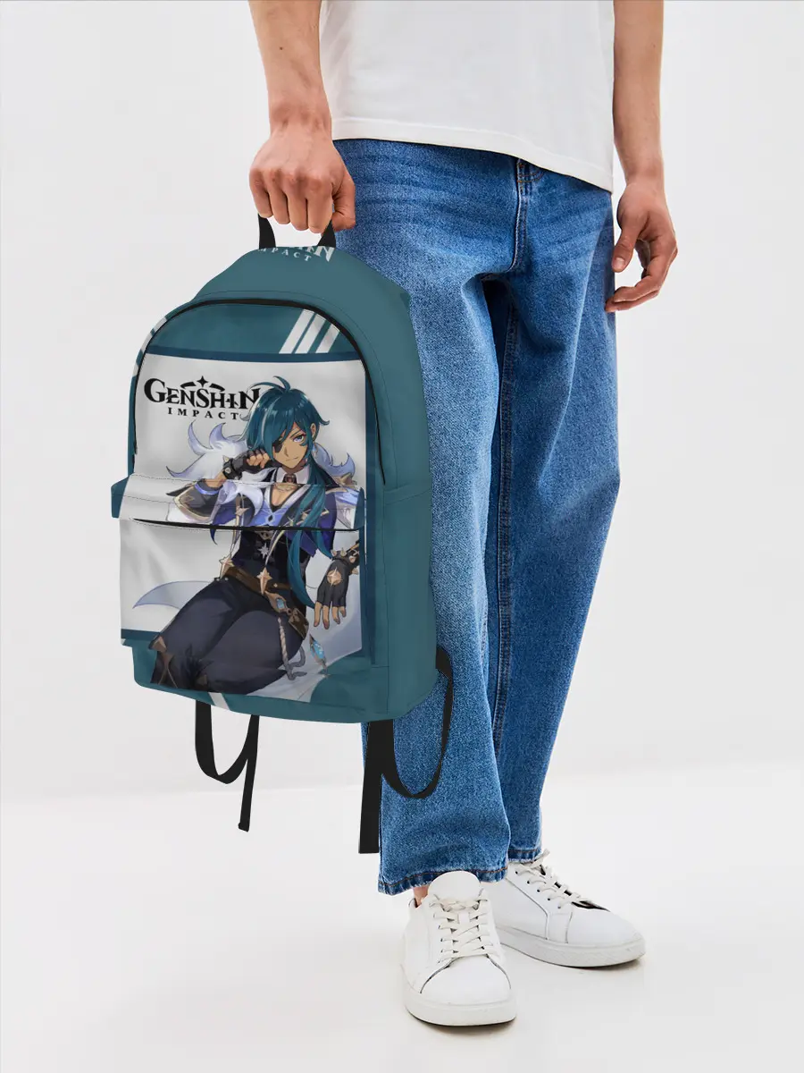 Рюкзак джинсовый / Кэйа - Genshin Impact