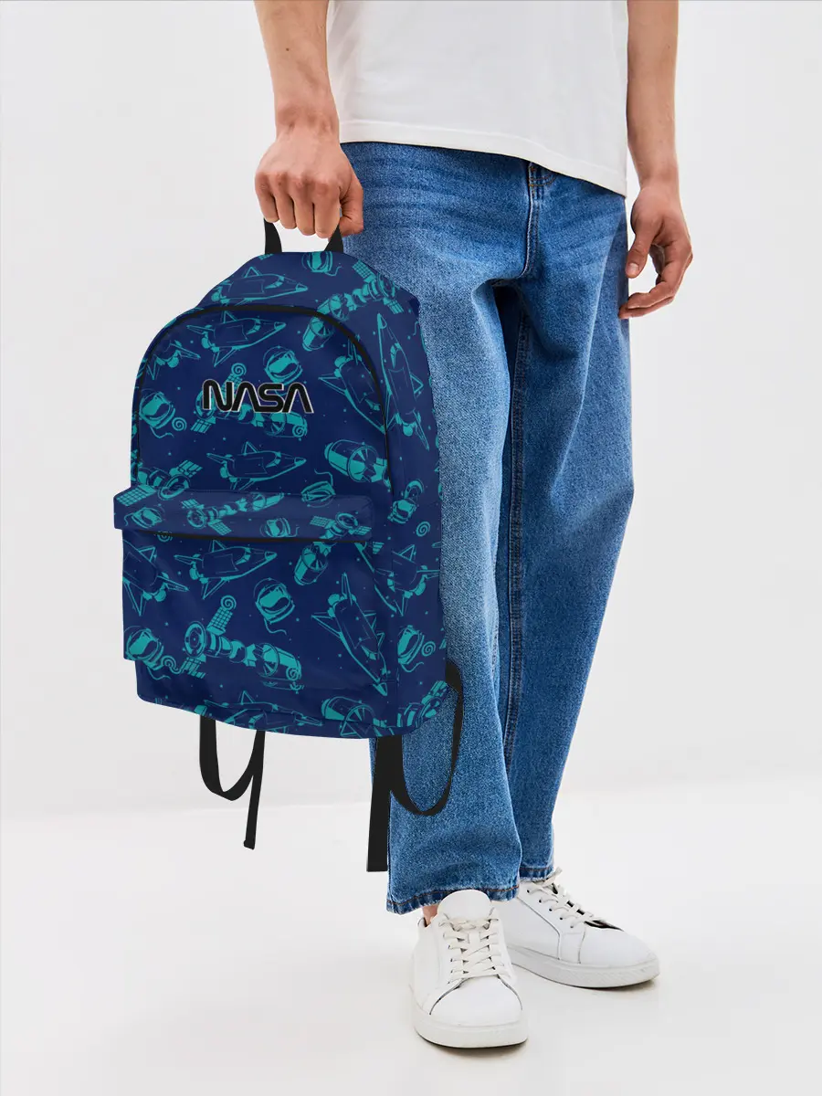 Рюкзак джинсовый / NASA