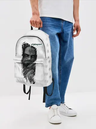 Рюкзак джинсовый / Cyberpunk 2077