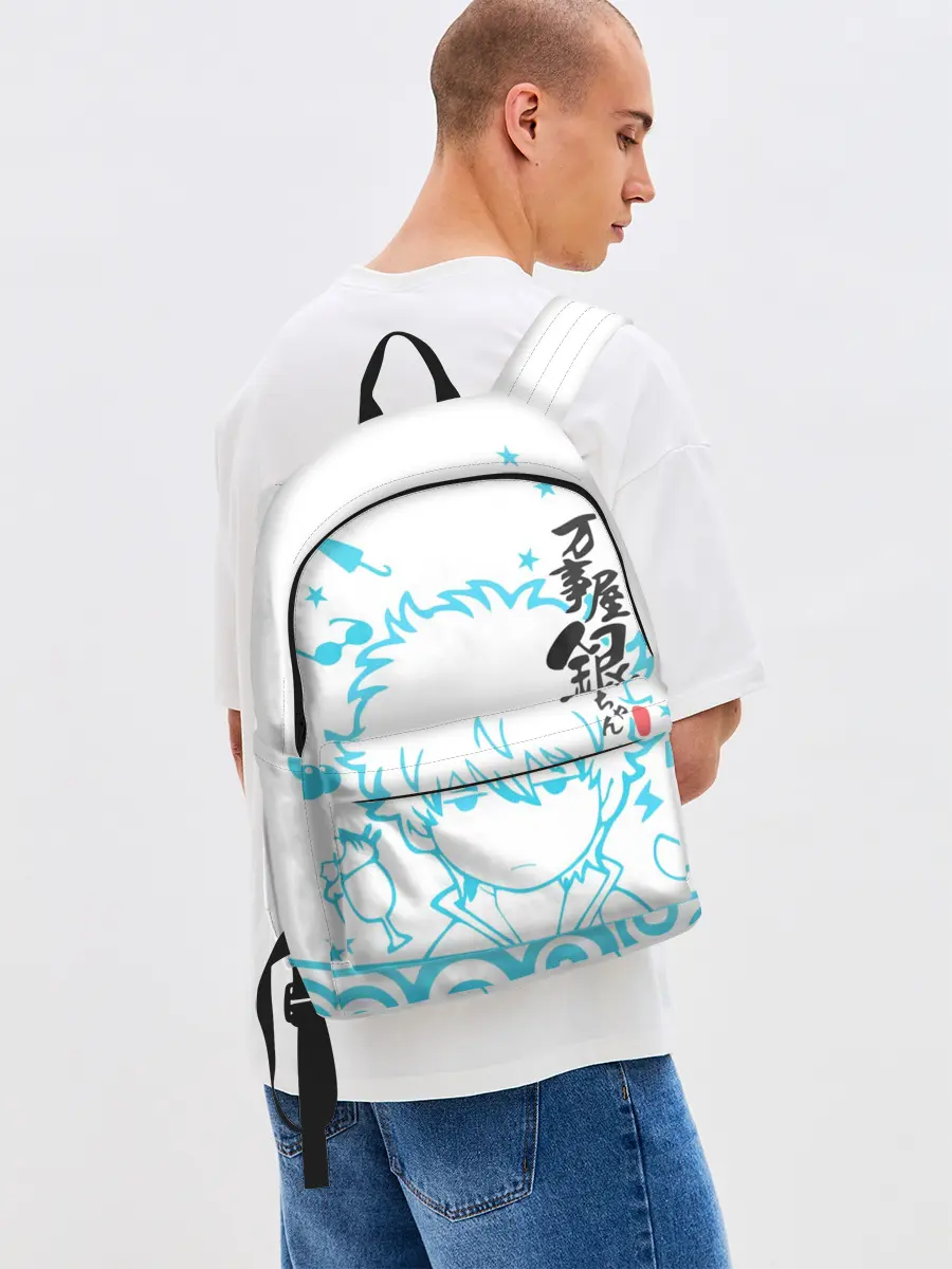 Рюкзак джинсовый / Самурай Гинтоки