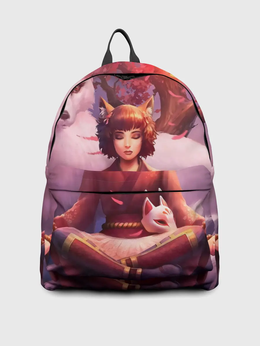 Рюкзак джинсовый / Девушка-лиса