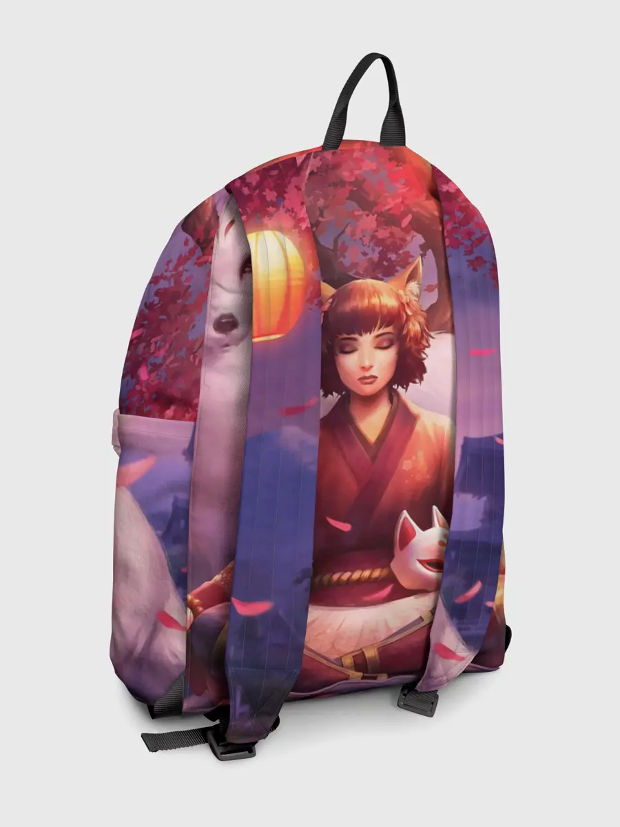 Рюкзак джинсовый / Девушка-лиса