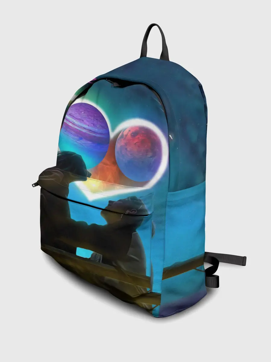 Рюкзак джинсовый / Ваня Дмитриенко Венера-Юпитер